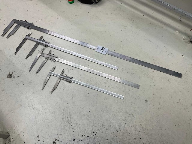 Filetta schuifmaat (4x) - afbeelding 1 van  5