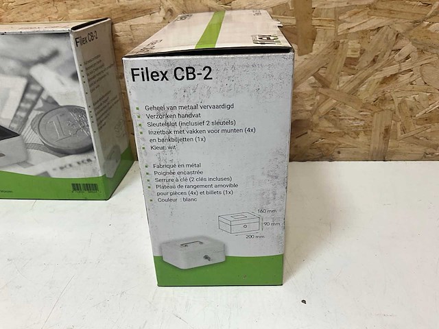 Filex cb-2 geldkluis (2x) - afbeelding 4 van  4