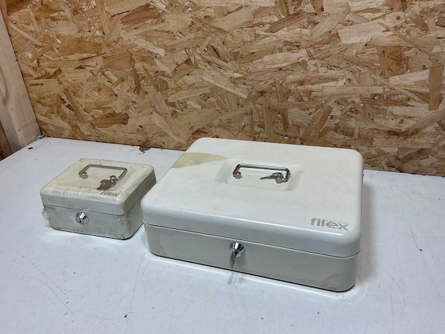 Filex geldkist (2x) - afbeelding 1 van  9