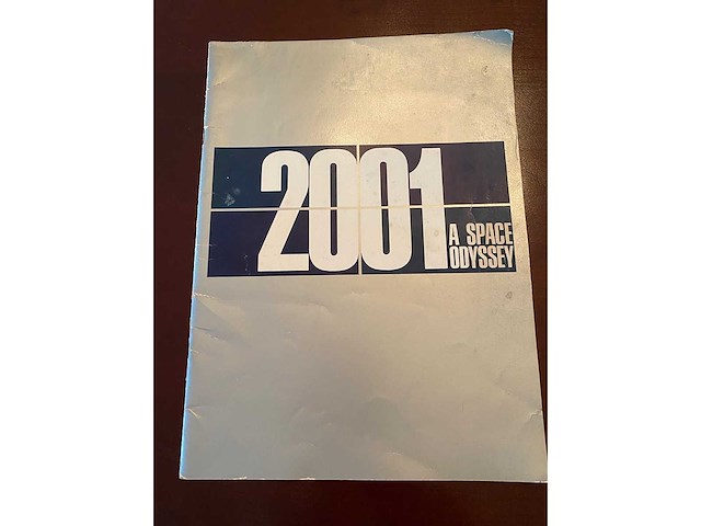 Film programmaboekje: 2001: a space odyssey - afbeelding 1 van  15
