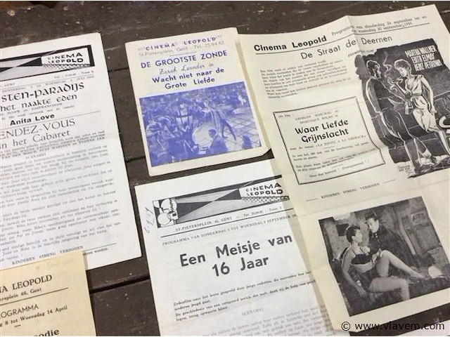 Filmflyers cinema leopold gent - afbeelding 2 van  3