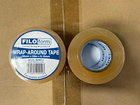 Filoform - wikkeltape 38 mm x 20 m transparant (1920x) - afbeelding 3 van  9