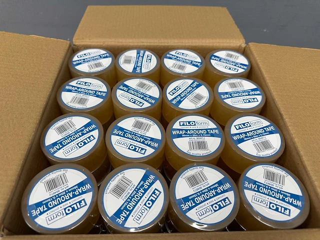 Filoform - wikkeltape 38 mm x 20 m transparant (1920x) - afbeelding 5 van  9