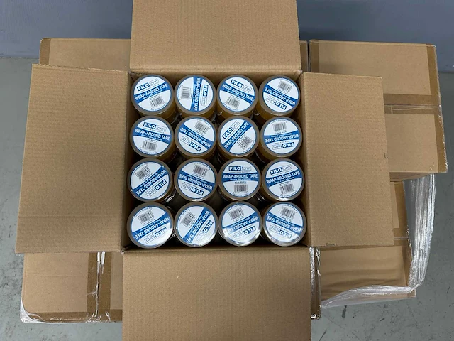 Filoform - wikkeltape 38 mm x 20 m transparant (960x) - afbeelding 6 van  9