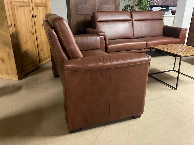 Filor lederen bankstelset - afbeelding 29 van  30