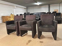 Filou verrijdbare eetkamerstoel (3x) - afbeelding 6 van  9