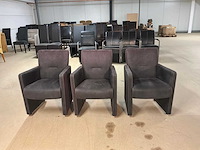 Filou verrijdbare eetkamerstoel (3x) - afbeelding 3 van  9