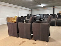 Filou verrijdbare eetkamerstoel (3x) - afbeelding 4 van  9