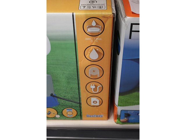 Filterpomp bestway flow clear, max. 5678 l/per uur. - afbeelding 2 van  2