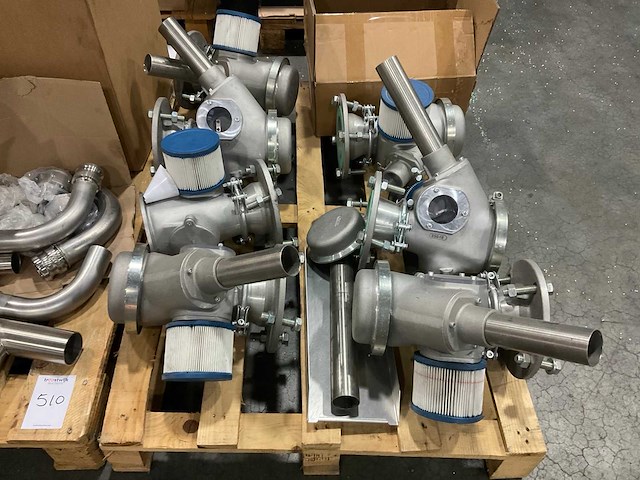 Filters en buismateriaal toepasbaar op motan droog- en transport installatie - afbeelding 3 van  5