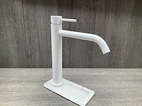 Fima carlo frattini spillo up wastafelkraan mat wit 24cm - afbeelding 2 van  9
