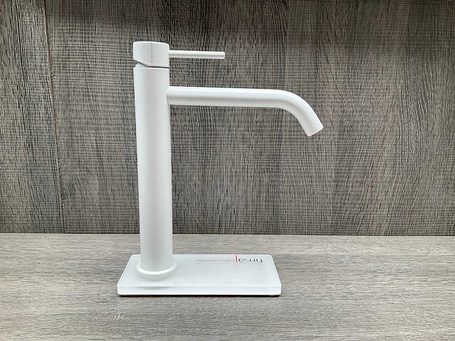 Fima carlo frattini spillo up wastafelkraan mat wit 24cm - afbeelding 3 van  9