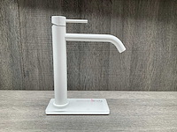 Fima carlo frattini spillo up wastafelkraan mat wit 24cm - afbeelding 3 van  9