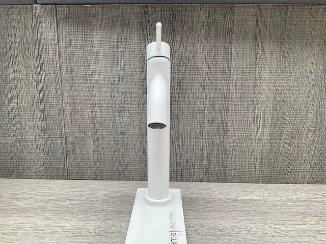 Fima carlo frattini spillo up wastafelkraan mat wit 24cm - afbeelding 8 van  9