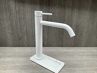 Fima carlo frattini spillo up wastafelkraan mat wit 24cm - afbeelding 2 van  9