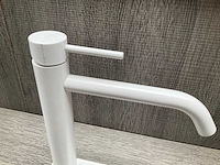 Fima carlo frattini spillo up wastafelkraan mat wit 24cm - afbeelding 5 van  9