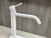 Fima carlo frattini spillo up wastafelkraan mat wit 24cm - afbeelding 7 van  9