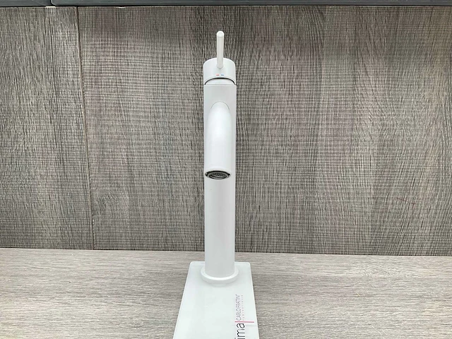 Fima carlo frattini spillo up wastafelkraan mat wit 24cm - afbeelding 8 van  9