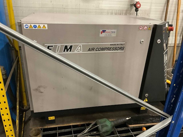 Fima concord c55/7.5 luchtcompressor + buffervat - afbeelding 3 van  10