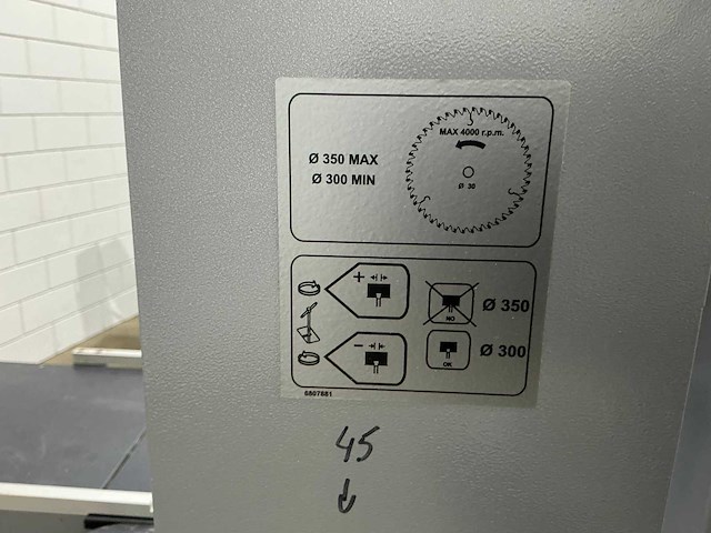 Fimal - 2016 - concept 350 - formaatcirkelzaagmachine - afbeelding 15 van  31