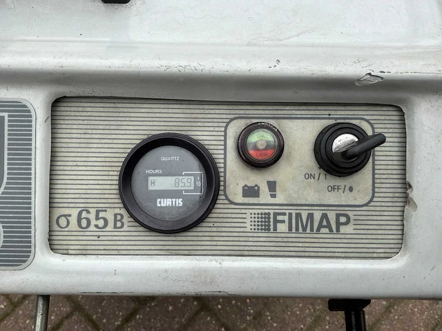 Fimap q65b elektrische straatveegmachine - afbeelding 8 van  10