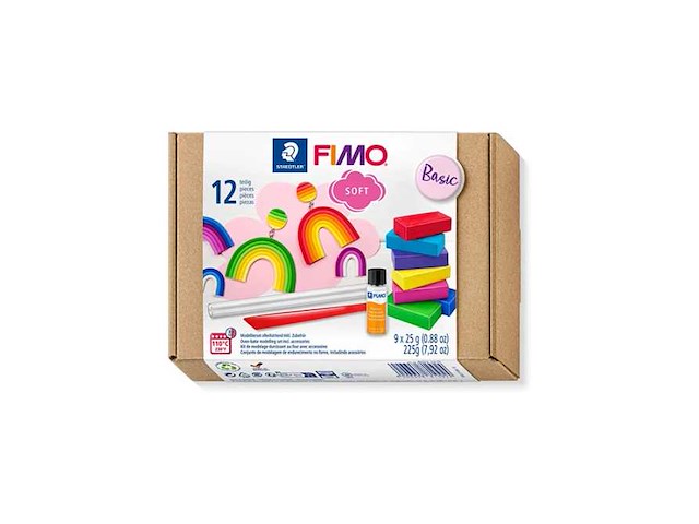 Fimo soft basis boetseerklei (8x) - afbeelding 1 van  4