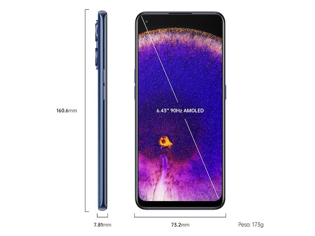 Find x5 lite smartphone zwart - afbeelding 3 van  5