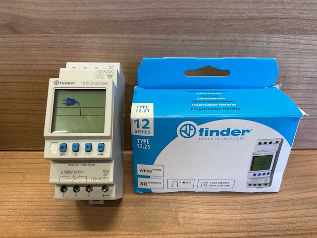 Finder 12.21 tijdschakelklok - afbeelding 2 van  3