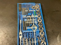 Fine carbon 40 piece tap,en snijset - afbeelding 3 van  4