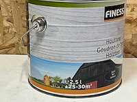 Finess hout teer 2,5 l (6x) - afbeelding 2 van  3
