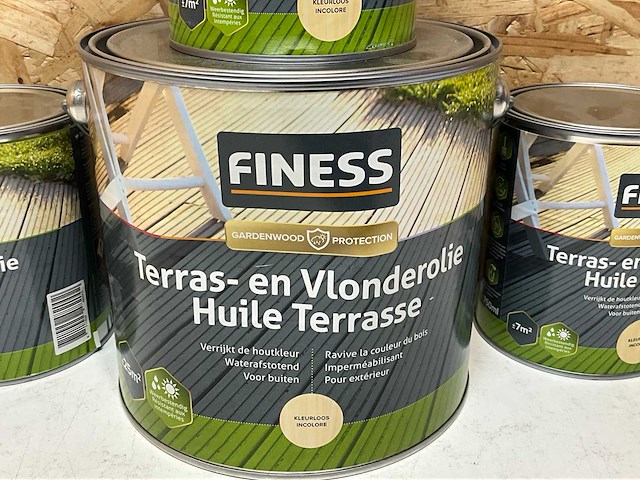 Finess terras en vlonderolie (4x) - afbeelding 2 van  5