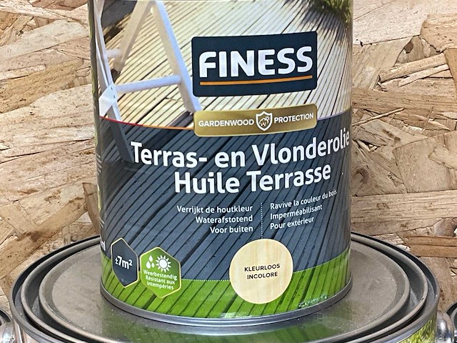 Finess terras en vlonderolie (4x) - afbeelding 3 van  5