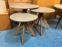 Finesse outdoor salontafelset van 3 - afbeelding 2 van  9