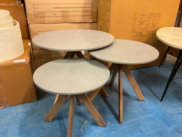 Finesse outdoor salontafelset van 3 - afbeelding 3 van  5