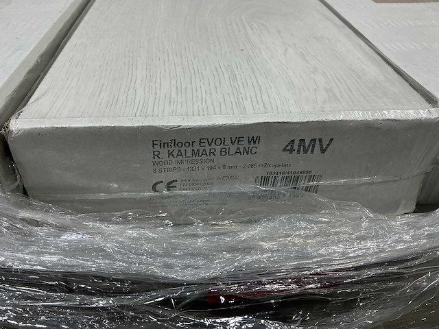 Finfloor - evolve - kalmar blanc - laminaatvloer 55 m2 - afbeelding 2 van  2