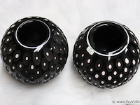 Fink the art of living waxinelichthouders - set van 2 stuks - afbeelding 1 van  3