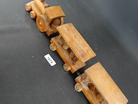 Fins houten treintje - afbeelding 3 van  5