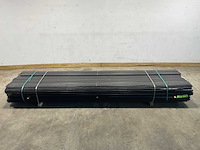 Fins rabat zwart met mes- en groefverbinding 365x13,6x1,8 cm (48x) - afbeelding 3 van  10