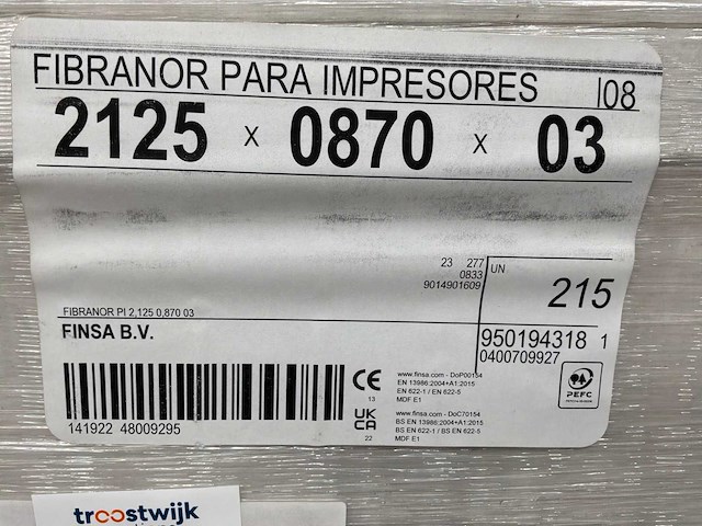 Finsa deurplaten (800x) - afbeelding 4 van  4