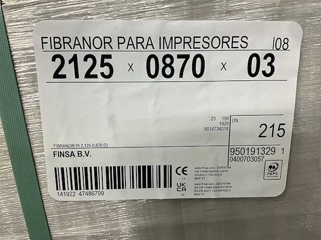 Finsa mdf (2100x) - afbeelding 5 van  5