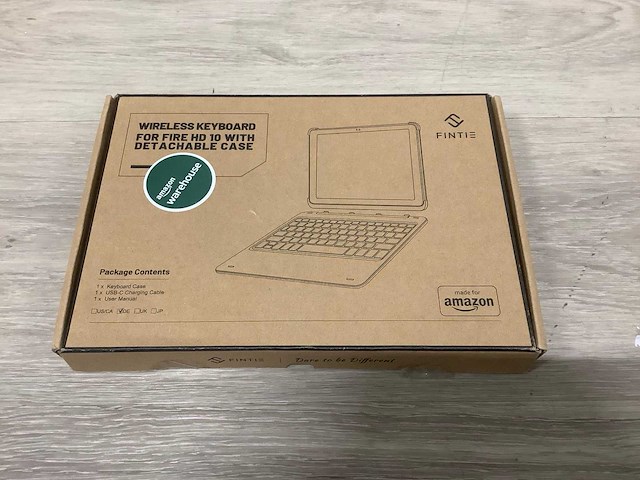 Fintie draadloos toetsenbord (12x) - afbeelding 1 van  3