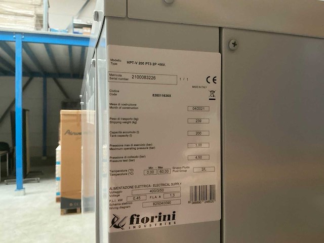 Fiorini - hpt-v 200 pt3 p2 +inv - hydromodule - afbeelding 5 van  13