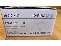 Firaled - gu10 spot - md-20640gu-dw - afbeelding 1 van  6
