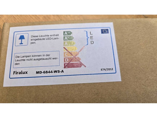 Firalux - wandlicht outdoor - md-6844-ws-a - afbeelding 4 van  4