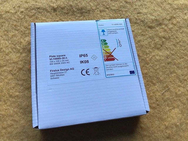 Firalux inbouwspot vi-1008s-30 a lichtbron (4x) - afbeelding 8 van  8