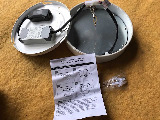 Firalux planfondlamp cf-ml6021kn-27 (4x) - afbeelding 3 van  4