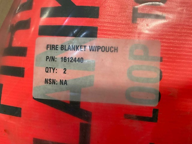 Fire blanket (2x) - afbeelding 3 van  3