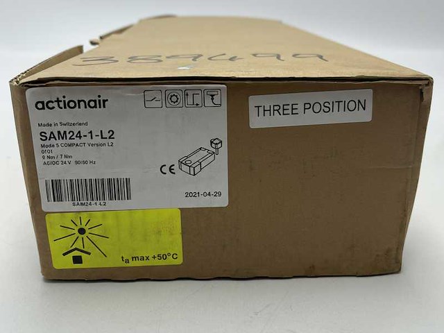 Fire damper mdf a60 circ. n37 - afbeelding 1 van  2