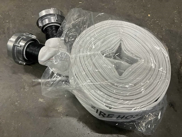 Fire hose - 2 inch - 20 meter met storz koppelingen - brandslang - afbeelding 6 van  7