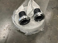 Fire hose - 3 inch - 30 meter met storz koppelingen - brandslang - afbeelding 2 van  4